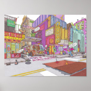 Stadt Voltz 2025 zeichnend Nummer 1: Ohm Poster