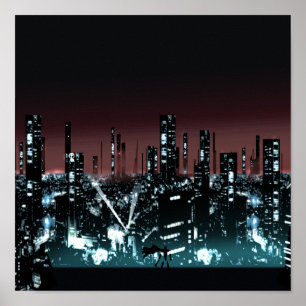 Stadt von Balzar Poster