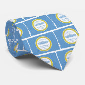 Stadt von Boston-Flagge Krawatte (Gerollt)