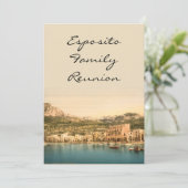 Stadt von Capri, Insel von Capri, Kampanien, Einladung (Stehend Vorderseite)