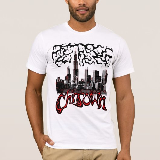 Stadt von Chitown T-Shirt (Vorderseite)