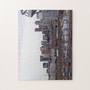 Stadt von Denver, Colorado Skyline-Puzzlespiel Puzzle