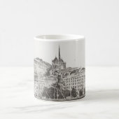 Stadt von Genf 2011 Kaffeetasse (Mittel)