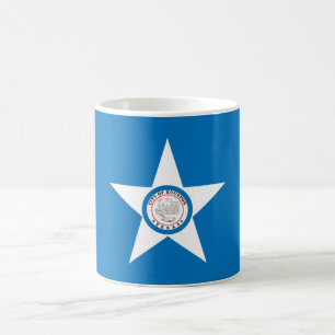 Stadt von Houston-Flagge Kaffeetasse