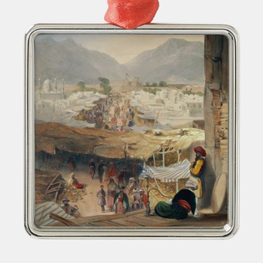 Stadt von Kandahar, von seinem Hauptbasar und von Ornament Aus Metall (Vorne)