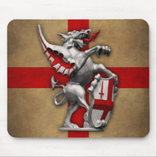 Stadt von London-Drache mousepad