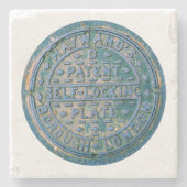 Stadt von Londongebrauchsabdeckung - Steinuntersetzer (Vorderseite)