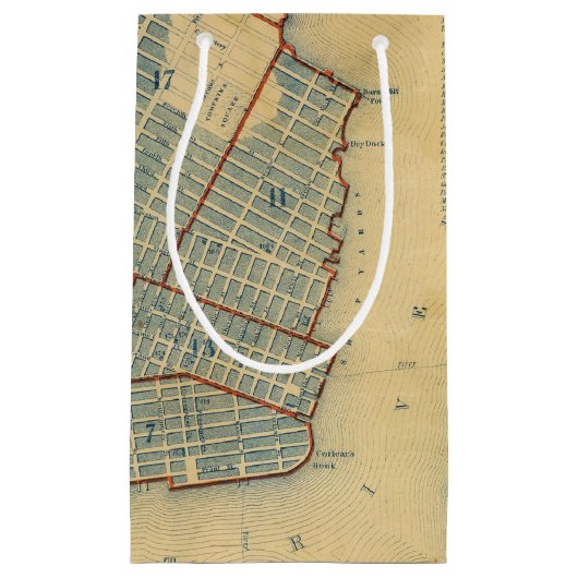 Stadt von NewYork Kleine Geschenktüte (Vorderseite)