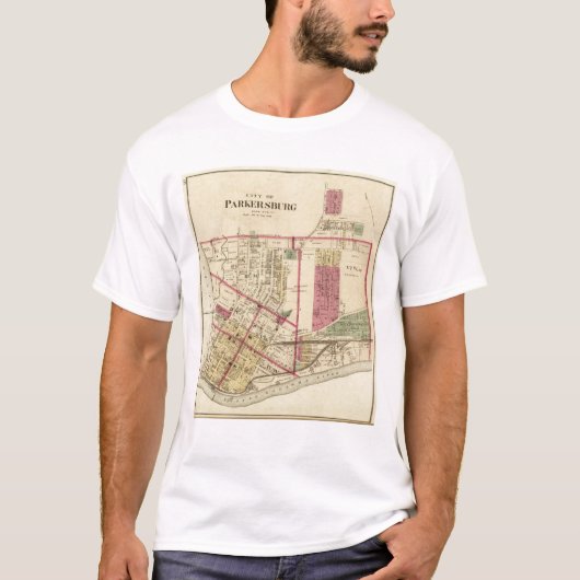 Stadt von Parkersburg, West Virginia T-Shirt (Vorderseite)
