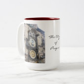 Stadt von Prag-Tasse Zweifarbige Tasse (Vorderseite Links)