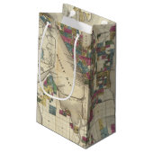 Stadt von Seattle und von Umgebung Kleine Geschenktüte (Rückseite Schrägansicht)