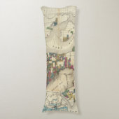 Stadt von Seattle und von Umgebung Seitenschläferkissen (Vorderseite Vertikal)