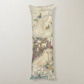 Stadt von Seattle und von Umgebung Seitenschläferkissen (Rückseite (Vertikal))