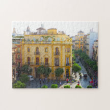 Stadt von Sevilla, Spanien - Puzzlespiel