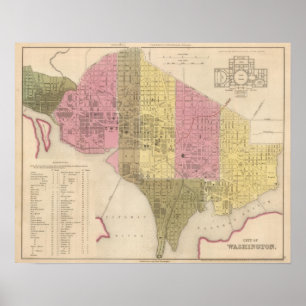Stadt von Washington 2 Poster