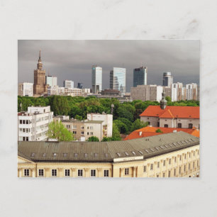 Stadt Warschau Stadtbild Postkarte