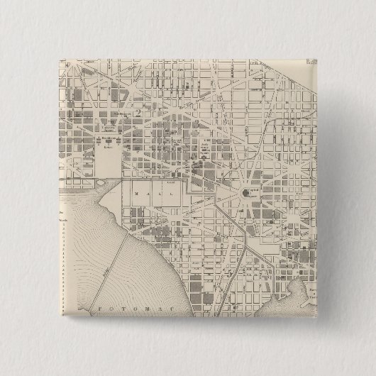 Stadt Washington 2 Button (Vorderseite)