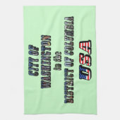 Stadt Washington im District of Columbia USA Küchentuch (Vertikal)