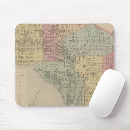 Stadt Washington Mousepad (Mit Mouse)