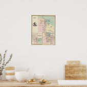 Stadt Waupaca, Dorf Winneconne Poster (Küche)