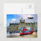 Stadt Westminster, London Postkarte (Vorne/Hinten)