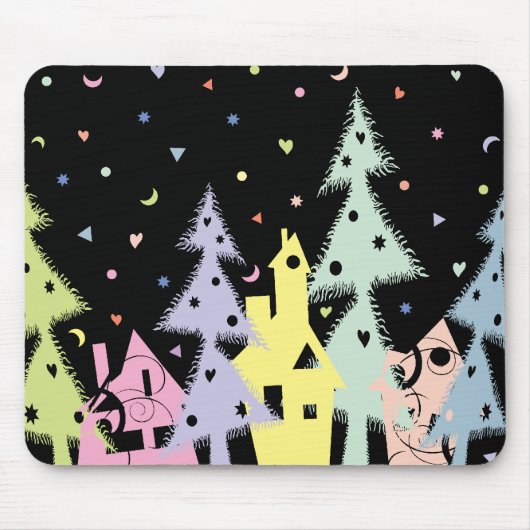 Stadt Xmas1 Mousepad (Vorne)