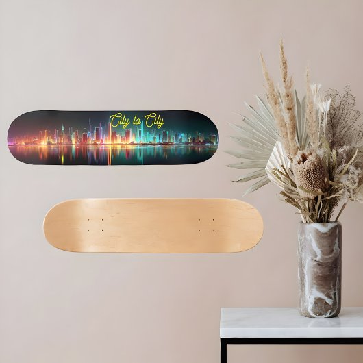 Stadt zu Stadt Skateboard