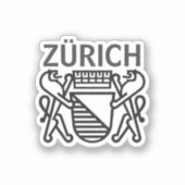 Stadt Zürich, SCHWEIZ Aufkleber (Vorderseite)
