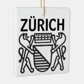 Stadt Zürich, SCHWEIZ Keramikornament (Rechts)