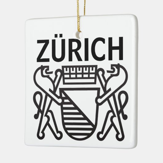 Stadt Zürich, SCHWEIZ Keramikornament (Links)