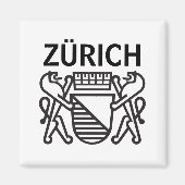 Stadt Zürich, SCHWEIZ Magnet (Vorne)