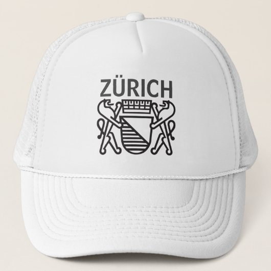 Stadt Zürich, SCHWEIZ Truckerkappe (Vorderseite)