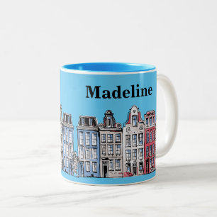 Stadt Zweifarbige Tasse