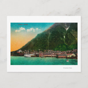 Stadtansicht Juneau, AlaskaJuneau, AK 2 Postkarte