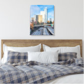 Stadtansicht Leinwanddruck (Insitu (Schlafzimmer))