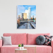 Stadtansicht Leinwanddruck (Insitu (Wohnzimmer))