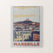 Stadtansicht Marseille - Frankreich Puzzle (Vertikal)