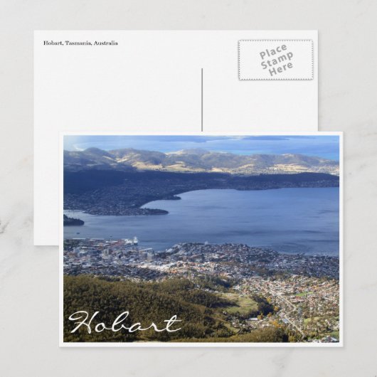 Stadtansicht Postkarte (Vorne/Hinten)