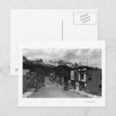 Stadtansicht von Cordova, Alaska-Foto Postkarte (Vorne/Hinten)