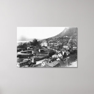 Stadtansicht von Juneau, Alaska-Foto 3 Leinwanddruck