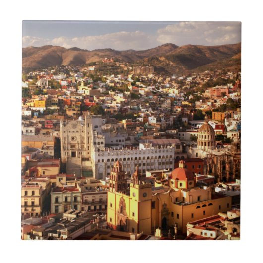 Stadtansicht von oben fliese (Vorderseite)