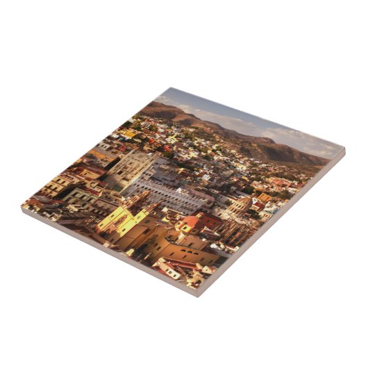 Stadtansicht von oben fliese (Seite)