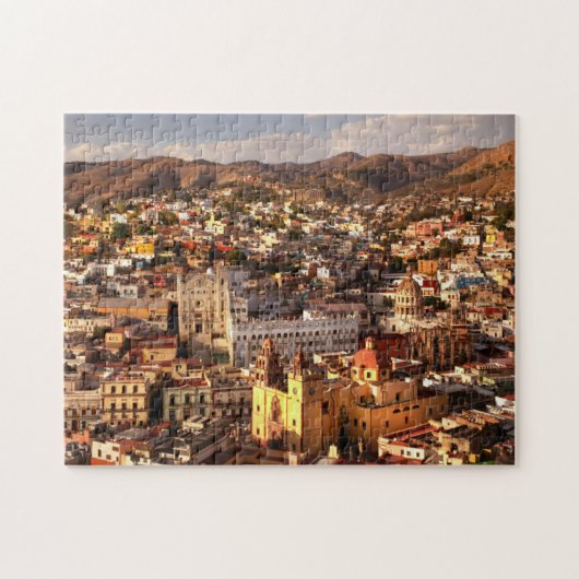 Stadtansicht von oben puzzle (Horizontal)