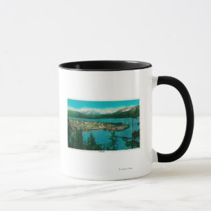 Stadtansicht von Seward, AlaskaSeward, AK Tasse