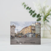 Stadtansicht von Sofia Postkarte (Stehend Vorderseite)