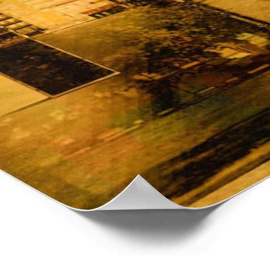 Stadtarchitektur 1 poster (Ecke)