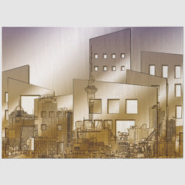 Stadtarchitektur 2 Dekoupage Tissue Paper Seidenpapier