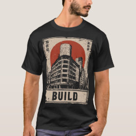 Stadtarchitektur - Entwurf des Baufortschritts T-Shirt