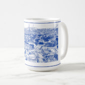 Stadtarchitektur Tiflis Georgia Kaffeetasse (VorderseiteRechts)