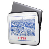 Stadtarchitektur Tiflis Georgia Laptopschutzhülle (Vorderseite Links)